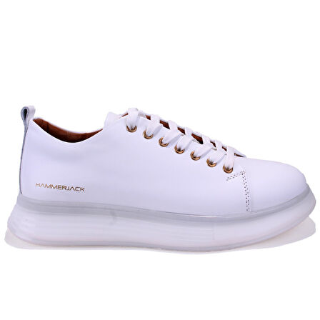 Hammer Jack 10225018 Rabat Beyaz Ortopedik Günlük Erkek Deri Ayakkabı