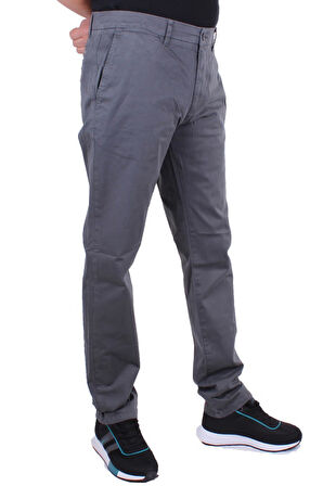 Twister Togo 728 Antrasit Yüksek Bel Rahat Paça Erkek Kanvas Pantolon