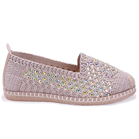 Dagoster DZA07-1155312 Ten Triko Günlük Babet Kadın Ayakkabı