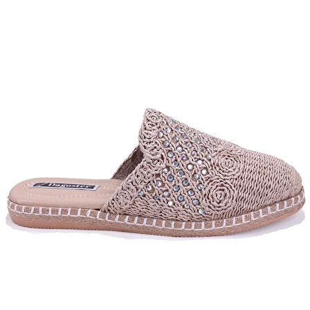 Dagoster DZA07-1155121 Ten Triko Spor Kadın Terlik