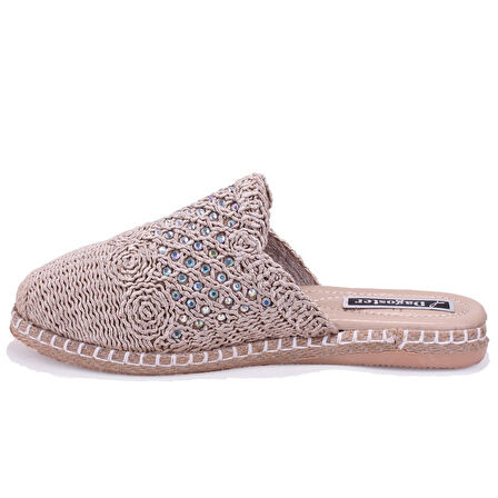 Dagoster DZA07-1155121 Ten Triko Spor Kadın Terlik