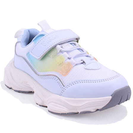 Vicco Teide 346F25Y172 Beyaz Ortopedik Günlük Kız Çocuk Spor Ayakkabı