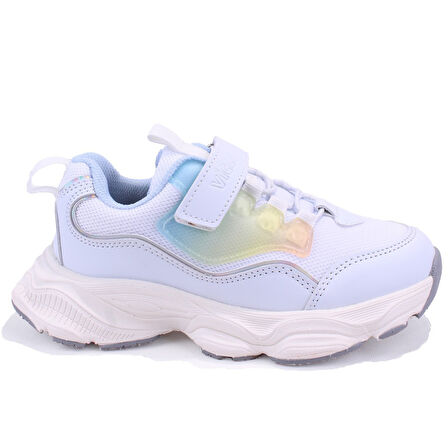 Vicco Teide 346F25Y172 Beyaz Ortopedik Günlük Kız Çocuk Spor Ayakkabı