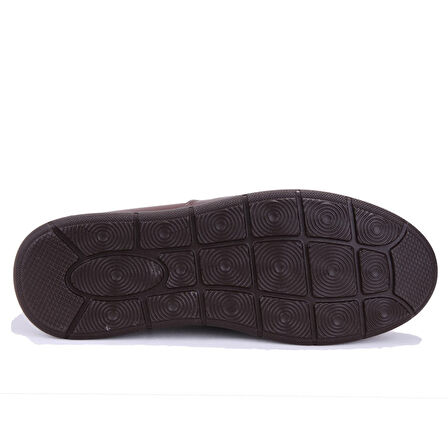 Dagoster DMA08-432 Kahverengi Ortopedik Poliüretan Taban Günlük Erkek Deri Ayakkabı