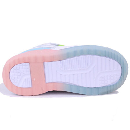 Vicco Aidos 346F25Y187 Pudra Ortopedik Günlük Kız Çocuk Spor Ayakkabı