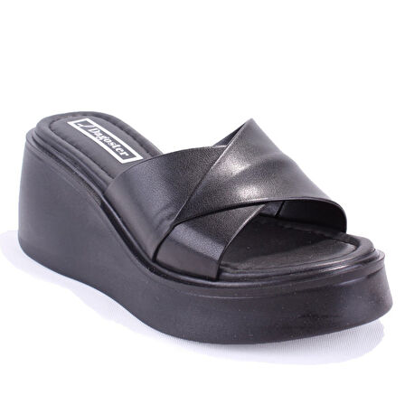 Dagoster DZA07-10620773 Siyah Ortopedik Günlük Kadın Terlik