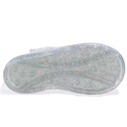 Igor S10341 Tobby Unicornio Beyaz Şeffaf Ortopedik Günlük Kız Çocuk Sandalet