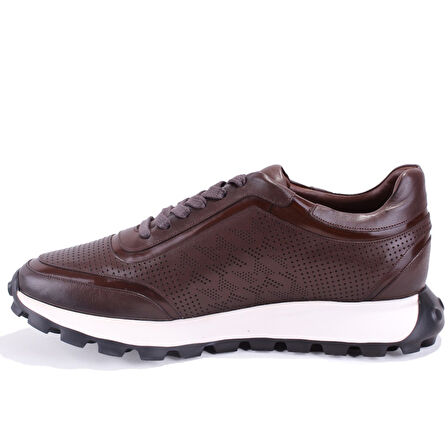 Dagoster DMA78-24210 Kahve Ortopedik Günlük Spor Erkek Deri Ayakkabı