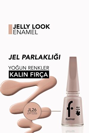 Flormar Jelly Look Soft Cloud 26 Oje