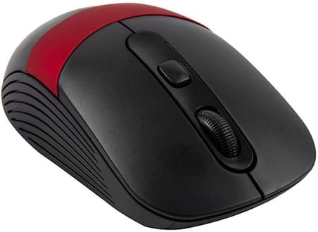 SM-18 Usb Siyah/Kırmızı 2.4Ghz Optik Kablosuz Mouse