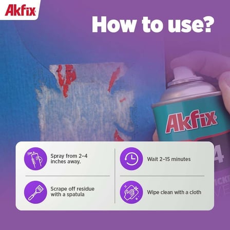 Akfix A104 Etiket Sökücü Sprey 200ml