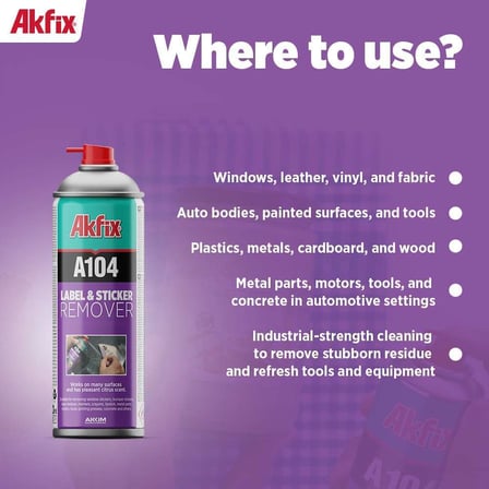 Akfix A104 Etiket Sökücü Sprey 200ml