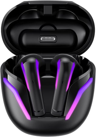 Havit TW970 TWS RGB Gaming Bluetooth Kulaklık - 2.4GHz ve Bluetooth Modu (Siyah)