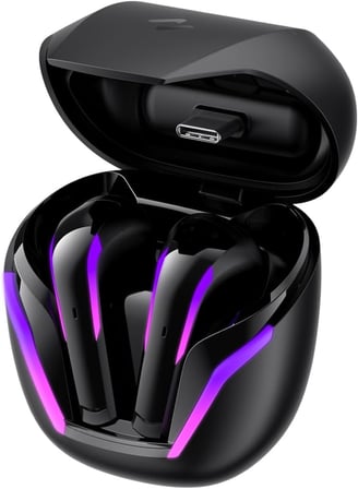 Havit TW970 TWS RGB Gaming Bluetooth Kulaklık - 2.4GHz ve Bluetooth Modu (Siyah)