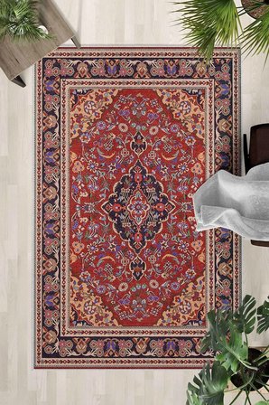 Yıkanabilir Kaymaz Taban Dijital Baskılı Halı ve Yolluk – Leke Tutmaz Salon & Mutfak Halısı