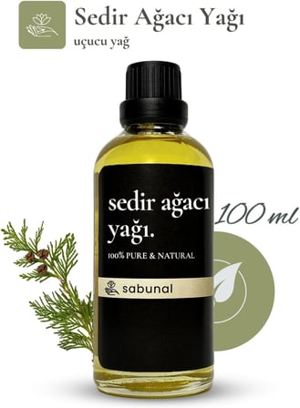 Sedir Ağacı Yağı 100 ml - Yoga, Meditasyon ve Aromaterapi Yağı