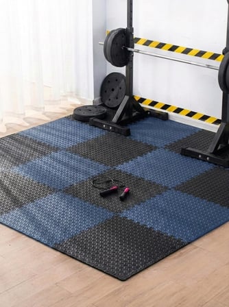 16 parça 50x50 Puzzle Tatami 200x200 Kurlumlu Fitness Spor Yoga Pilates Matı