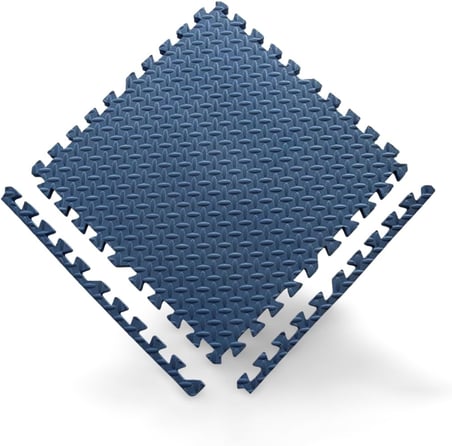 16 parça 50x50 Puzzle Tatami 200x200 Kurlumlu Fitness Spor Yoga Pilates Matı