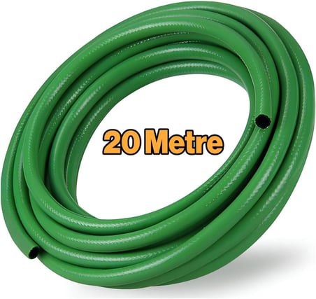 20 METRE Termo Bahçe Hortumu Dayanıklı 3 Katlı Sağlam Çeşme Su Sulama Yıkama Hortum 12.5 mm 1/2"