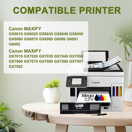 Canon MC-G01 için MC-G01 Bakım Kartuşu Canon Maxify GX6010 GX7020 GX6030 GX6030 GX7040 GX6050 GX7701 Yazıcı ile Uyumlu