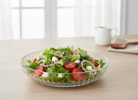 Fenomen Cam Kase - 24 cm - Meyvelik - Salata Kasesi