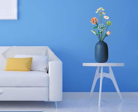 Mini bloklar çiçek buketi yapı seti, yapay çiçek yapı taşları, ev dekorasyonu, 680 adet, 8 – 12 yaş arası kızlar için yaratıcı botanik koleksiyonu (papatya / ortanca / gül / gül goncası)