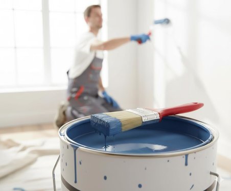 3’lü Boya ve Badana Kestirme Fırçası Seti – 4/6/8 cm, Ergonomik Saplı Duvar, Kenar, Köşe, Kapı ve Korkuluk Boyama Fırçası, Çocuk ve Hobi Aktiviteleri İçin Uygun