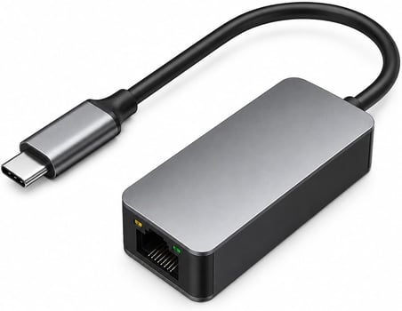 PrimeX PX-4752 Type C To Gigabit Ethernet, Type C to RJ45 10/100/1000/2500Mbps Gigabit İnternet Çevirici, TypeC to Ethernet Dönüştürücü Adaptör