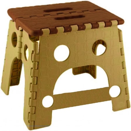 Taşınabilir Katlanır Portatif 2 No Kamp Sandalyesi Tabure 35,5cm x 34cm AL3887