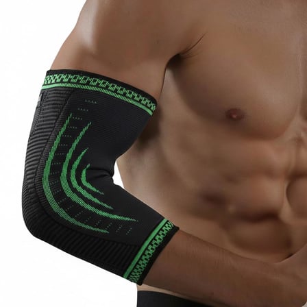Elastik Dirseklik Fitness Voleybol Basketbol Tenis Sporcular için 25 cm Uzunluğunda Koruyucu Destek Bandajı