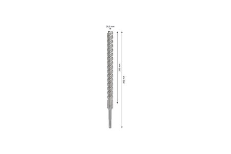 1x PRO SDS plus-5X Kırıcı Delici Delme Ucu (Donatılı Beton, Beton, Ø 20,00 mm, Professional Aksesuar Kırıcı Delici)