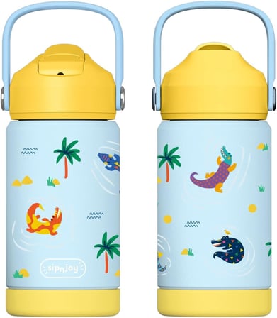 - FlipSip Çocuk Su Termosu | 360 ml - Snappy Croc
