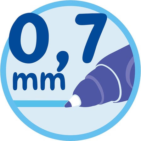 Pelikan Pina Colada Tükenmez Kalem, Standart Mürekkep Kartuşu Dahil, Doldurulabilir, Petrol, 1 Adet