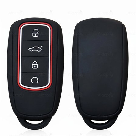 Chery Tiggo 8 Pro Max & Tiggo 7 Pro Max Avatgarde & Omoda 5 Pro Silikon Anahtar Kılıfı (SİYAH)