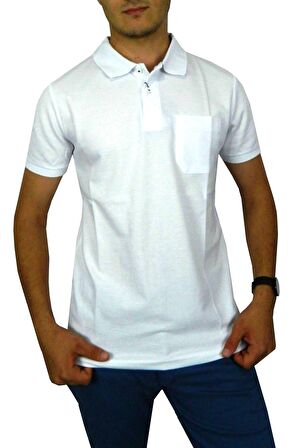 Erkek Polo Yaka Cepli Tişört BGL-ST00486