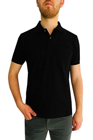 Erkek Polo Yaka Cepli Tişört BGL-ST00486