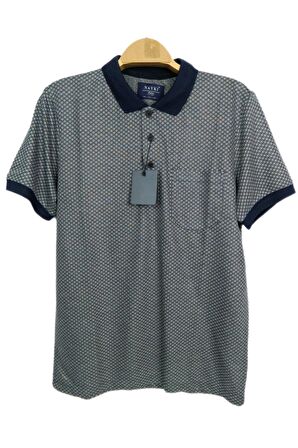 Erkek Polo Yaka Jakarlı Tişört BGL-ST00535