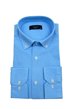 Erkek Slim Fit Keten Gömlek BGL-ST00164