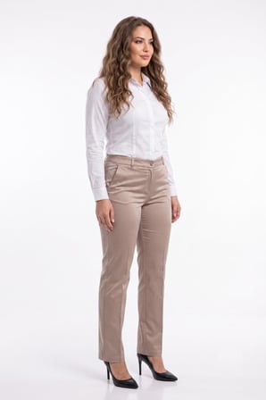 Kadın Kumaş Pantolon Düşük Bel BGL-ST01562