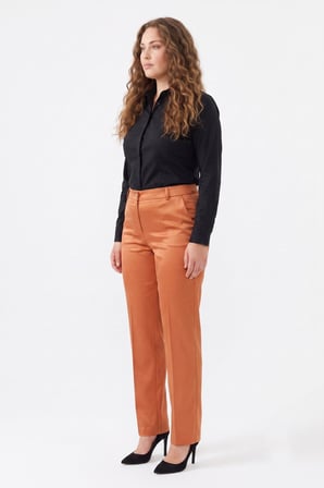 Kadın Kumaş Pantolon Düşük Bel BGL-ST01562