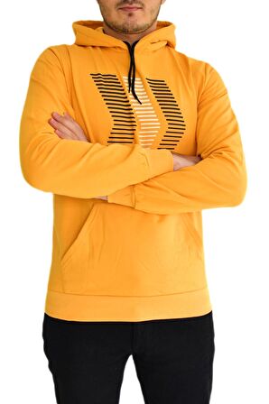 Erkek Kapüşonu Sweat Baskılı 1029 BGL-ST01732