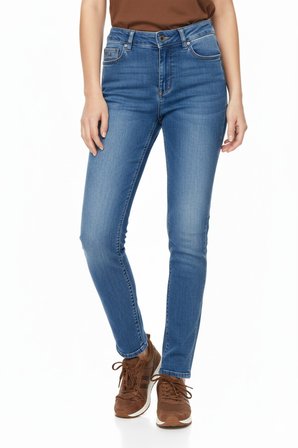 Kadın Jean Pantolon Yüksek Bel B-1245