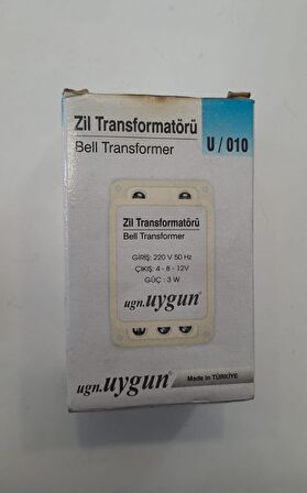 UGN ZİL TRAFOSU & GÜÇ TRANSFORMATÖRÜ 3W