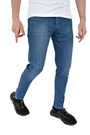 Erkek Silim Fit Jeans Pantolon BGL-ST02646