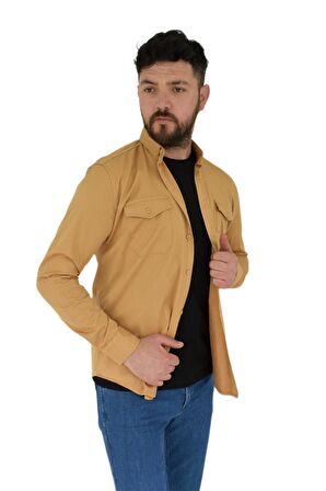 Erkek Spor Gömlek Silim Fit 9957 BGL-ST02724