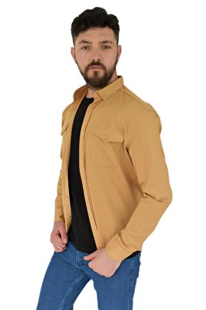 Erkek Spor Gömlek Silim Fit 9957 BGL-ST02724