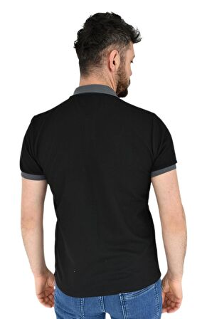 Erkek Polo Yaka Tişört Waffle 2369 BGL-ST02792