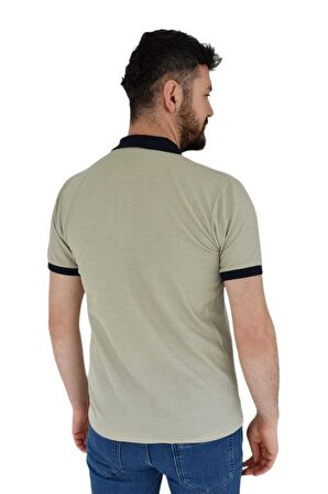 Erkek Polo Yaka Tişört Waffle 2369 BGL-ST02792