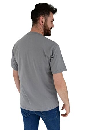 Erkek Baskılı Oversize Tişört 2380 BGL-ST02803