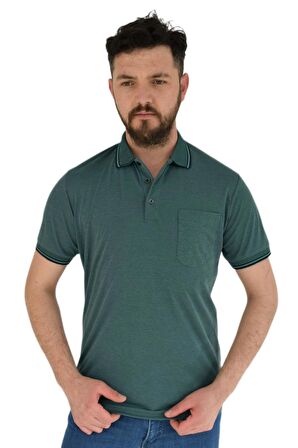 Erkek Polo Yaka Cepli Tişört Kagi 2356 BGL-ST02880